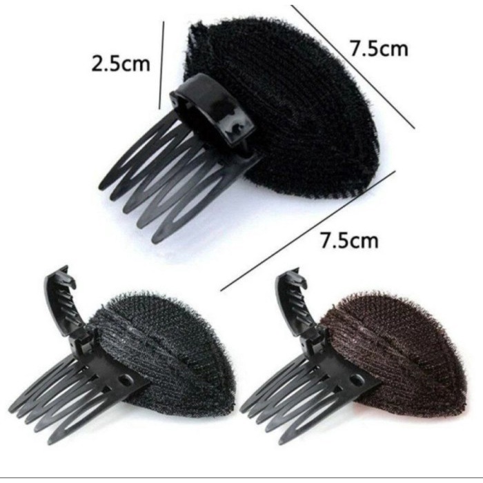 MAX New Breathable Bangs Mat Volume Fluffy Sponge Clip Invisible Hair