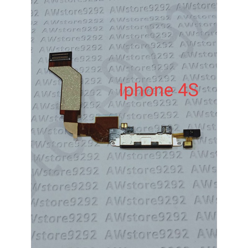 Flexible fleksibel Konektor Charger Iphone 4s IP4s IP 4s Papan PCB Con Cas