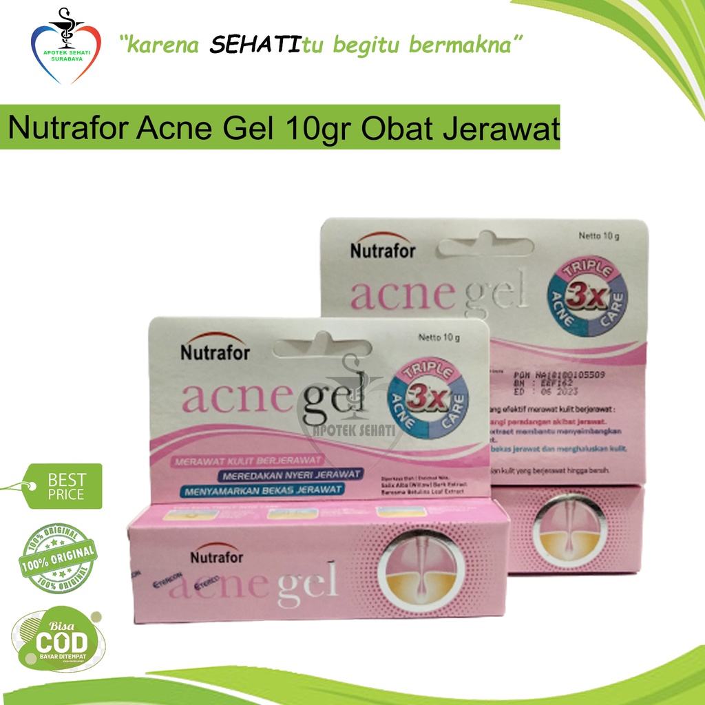 Nutrafor Acne Gel / Gel Untuk Jerawat Paling Laris