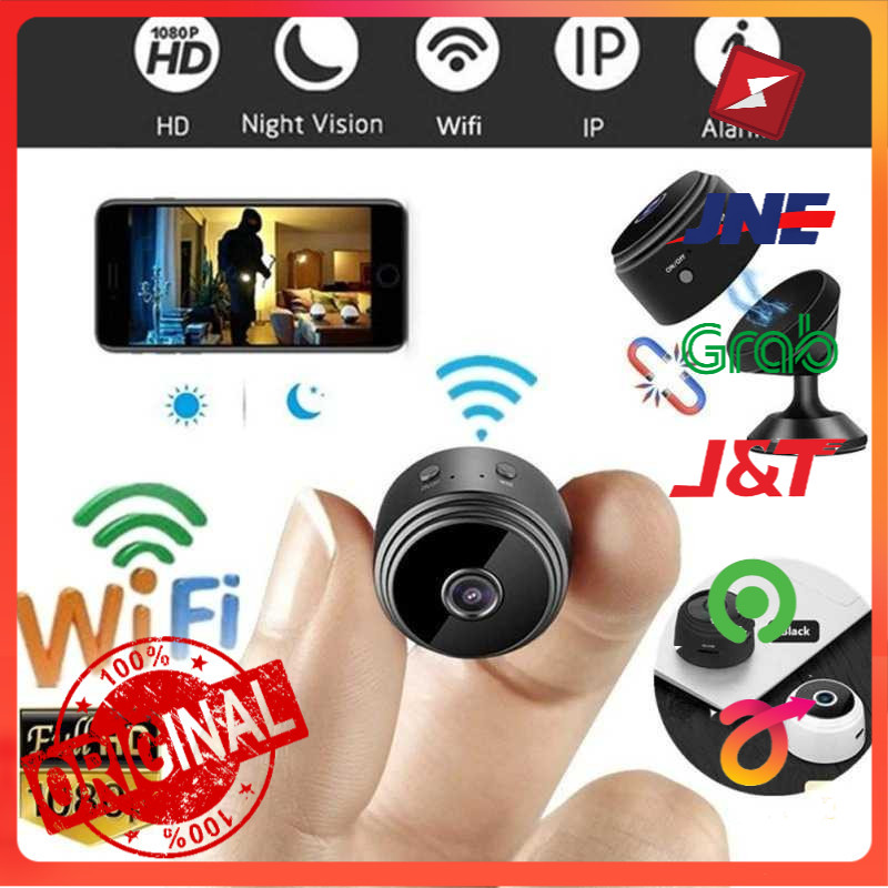 (Bisa COD) MouZYuan Mini WiFi IP Camera CCTV 1080P - A9