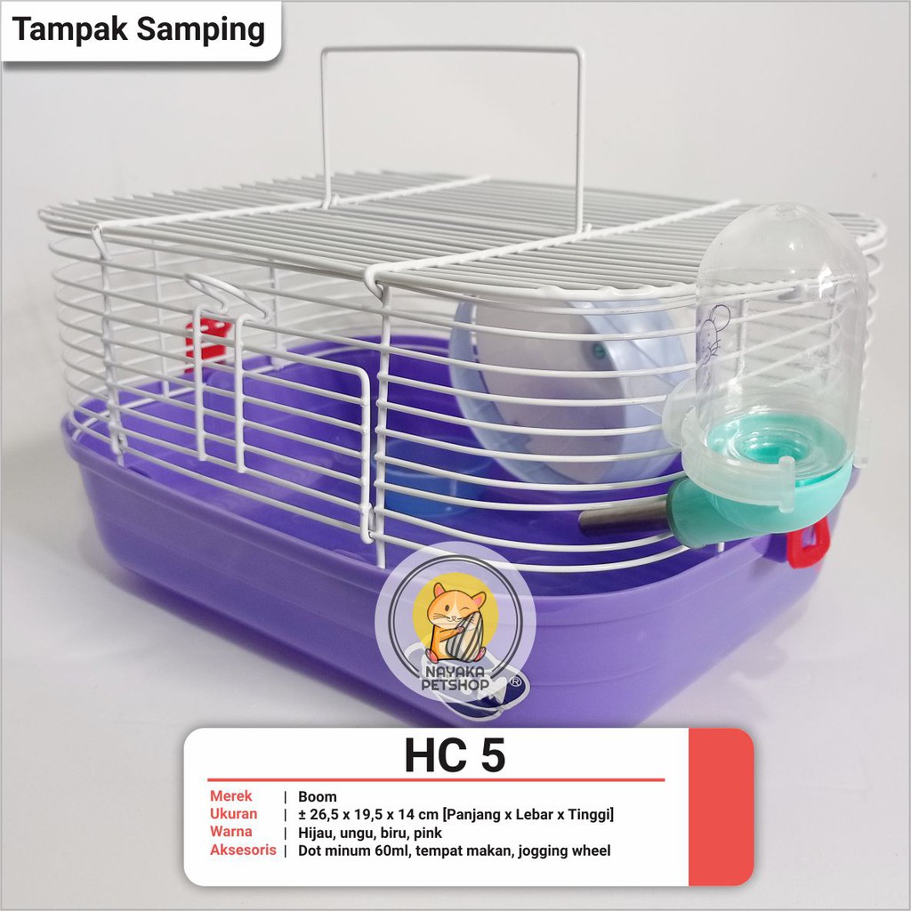 Kandang Hamster Boom HC5