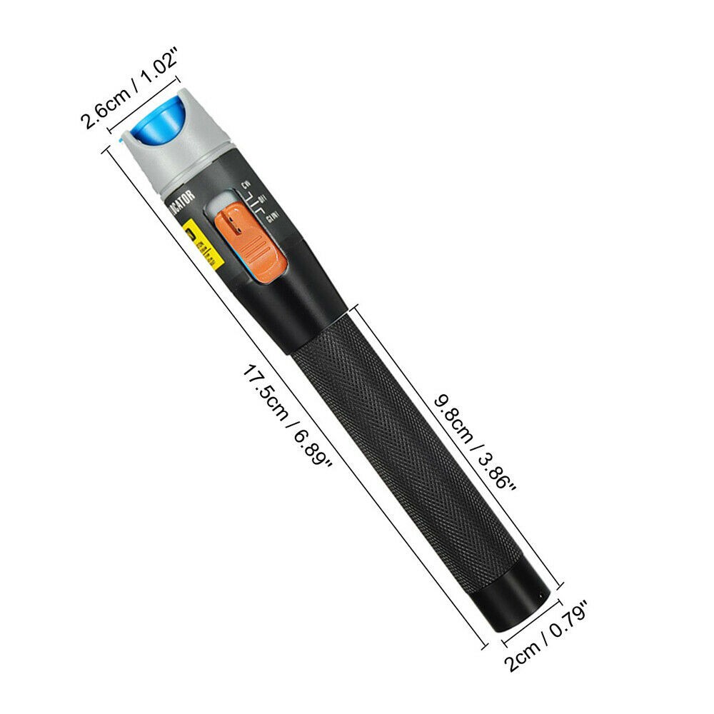 fiber optik visual fault locator laser pen 5mw 10mw