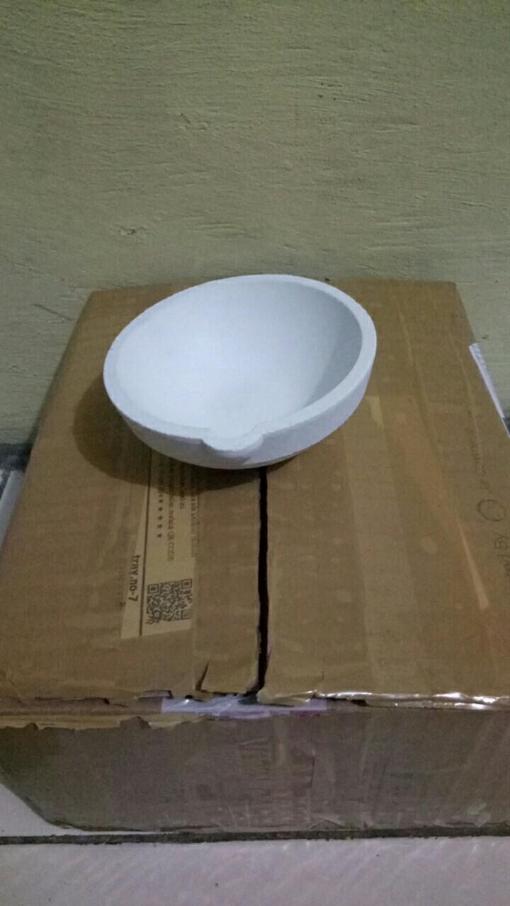 Mangkok Kowi Lebur Italy Baru Diameter 9.2 Cm Tahan Suhu Hingga 1800 C