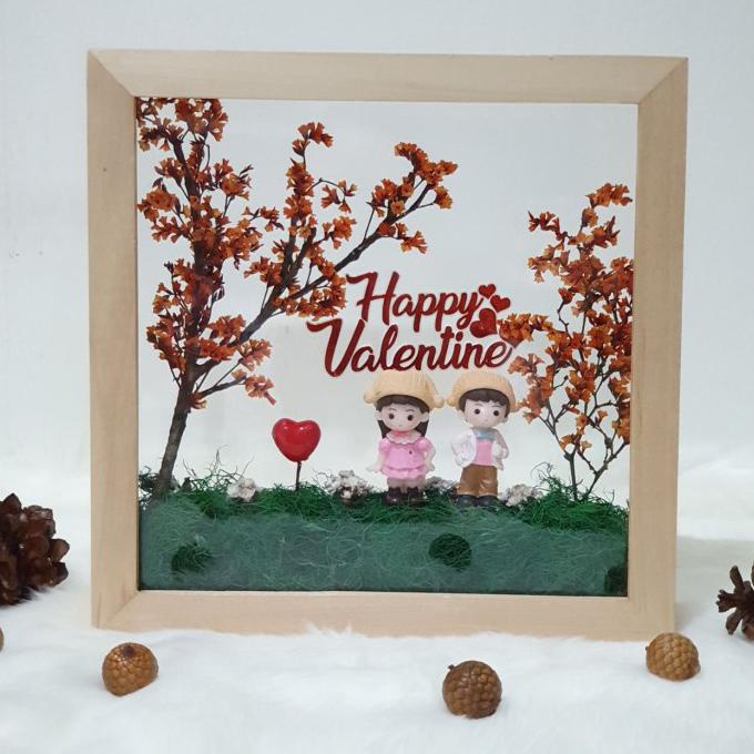 Promo Floating Frame Bingkai Foto Akrilik Acrylic "Under The Tree"