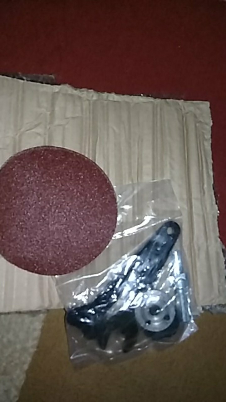 Amplas Velcro Ukuran 4 Inch Gerinda Prepet 60 80 120 150 180 240 400 Sanding Pad 4