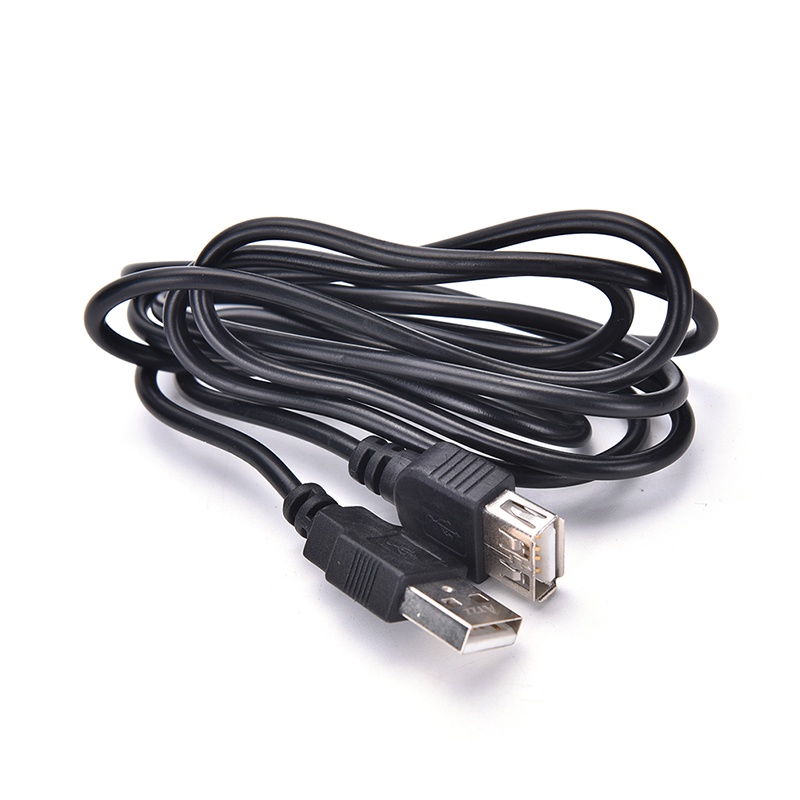 {LUCKID}1m/1.5m USB 2.0 EXTENSION Cable Lead A Male Plug to A Female Socket Short