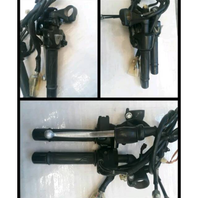 Stang Stir Fullset Lengkap Honda All New CBR 150R LED 2019 2020 Kanan Kiri Asli Original AHM K45G