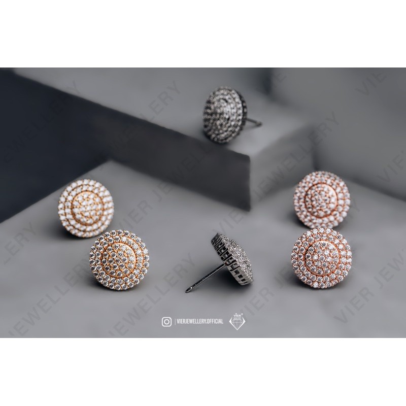 Vier Jewellery Wynn Edition Earrings 9224 / Anting Zirconia Quality AAA+