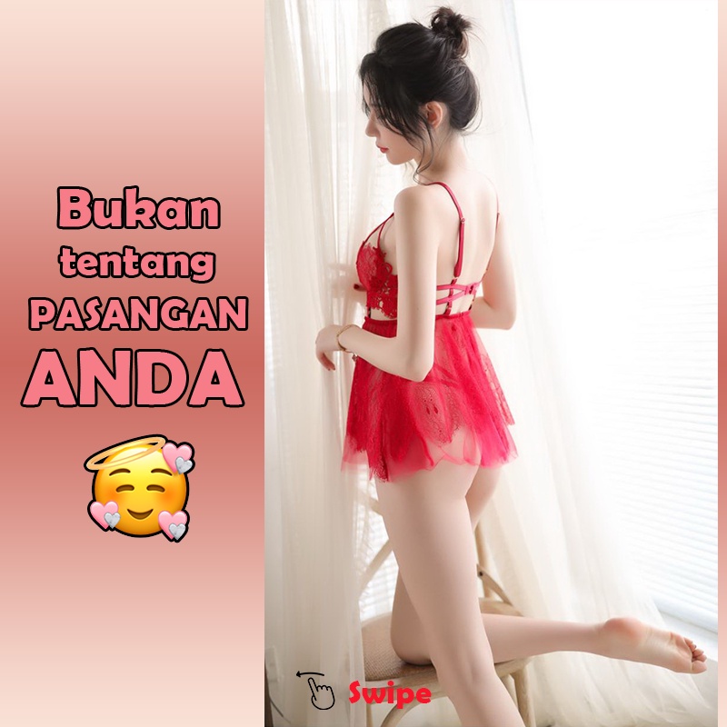 d1976 Baju Haram Cewe Bikini Lingery Lingerie Lingeri Lingeria Lengerie Lingery Sexy Wanita Dewasa Hot Binal Jumbo Big All Size Oversize Sexy Murah Jumbo S M L XL XXL OFL-F386-2