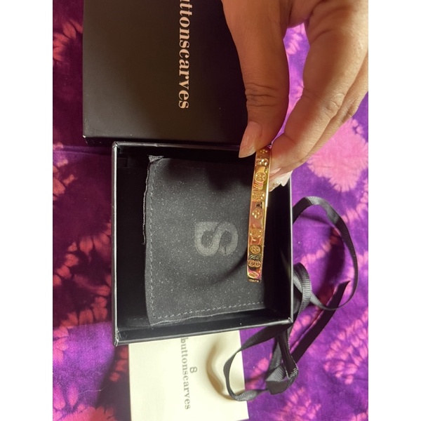 BUTTONSCARVES SIGNATURE AUDREY BANGLE ORIGINAL PRELOVED