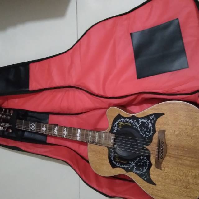 Gitar cowboys original semi elektrik(equalizer)