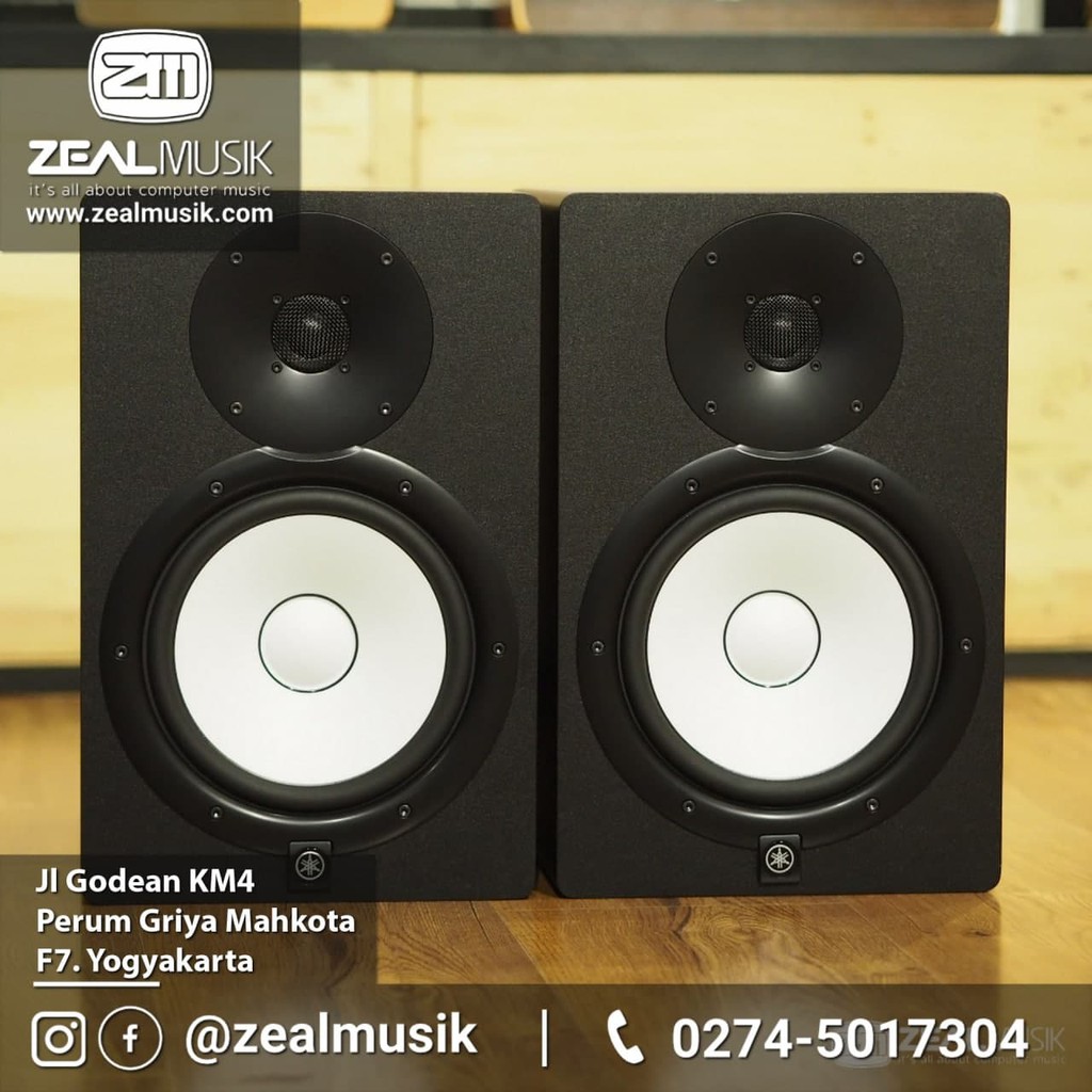 Speaker Monitor - Speaker Yamaha HS 8 HS8 HS-8 - Zeal Musik Jogja