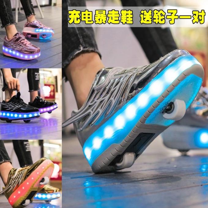 Sepatu Roda Lipat LED Star Seller Termurah