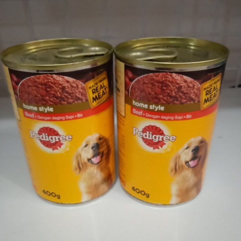 Pedigree kaleng 400gr Adult Beef | Anjing dewasa