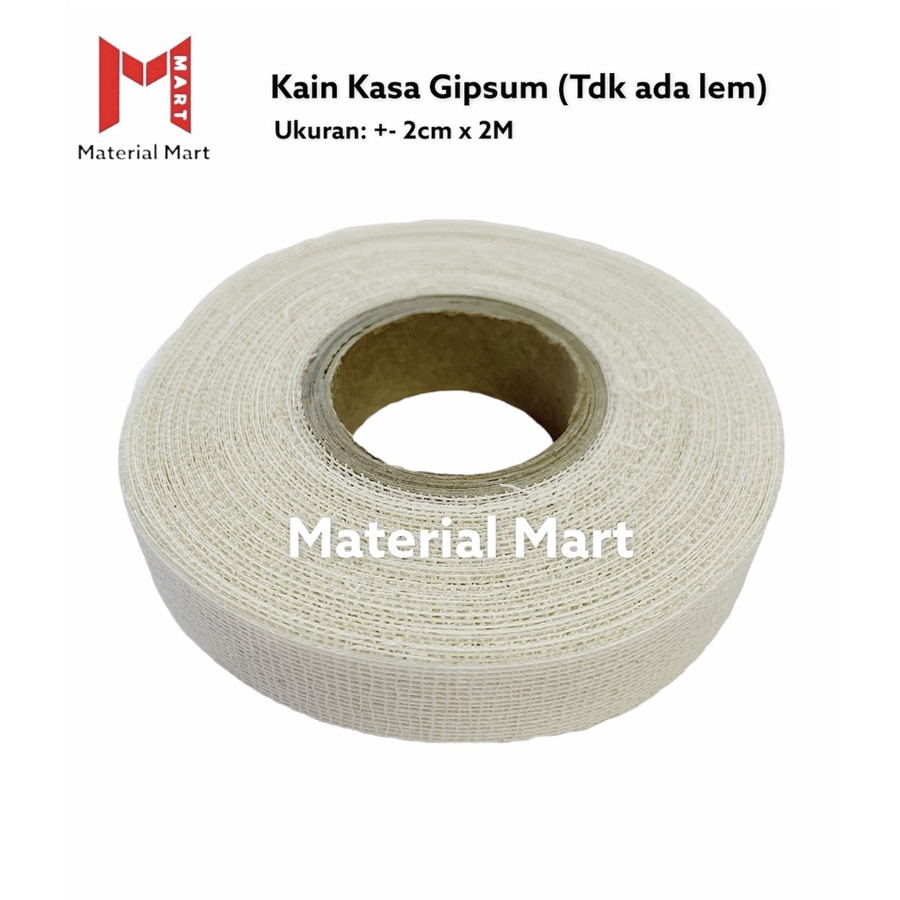 Kain Kassa Gypsum Tanpa Lem | Lakban Gipsum |Kasa Gipsum |Drywall Tape