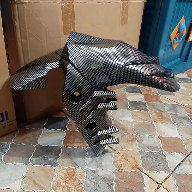 SPAKBOR DEPAN AEROX 155 CARBON/ SPAKBOR DEPAN SHARK CARBON AEROX 155