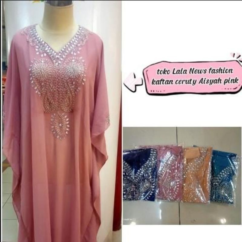Kaftan ceruty aisyah