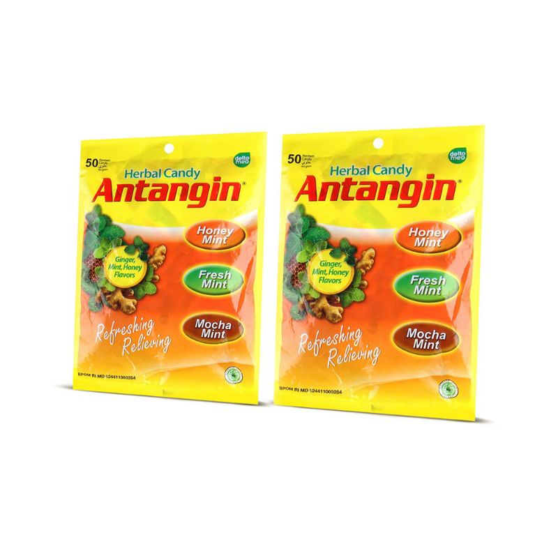 

Antangin Permen Bag isi 50Pcs -Mengatasi Masuk Angin - Permen Herbal