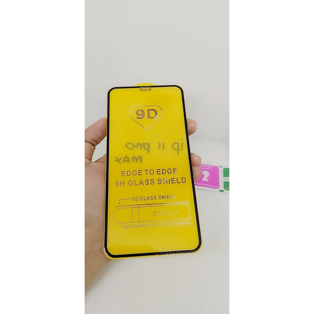 KOREAN Tempered Glass FULL LEM iPhone 11 Pro Max 6.5 inchi FULL SCREEN Guard A2218 A2161 A2220