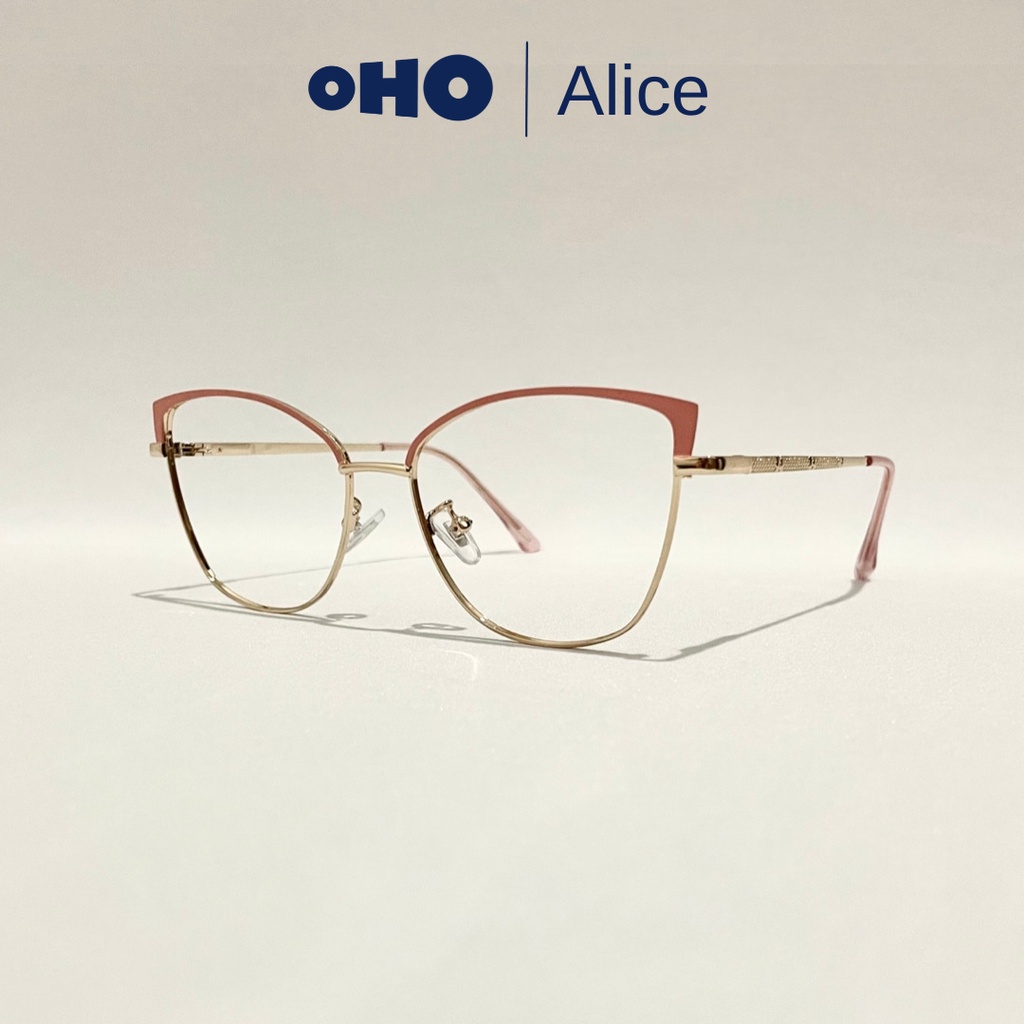 FRAME KACAMATA ALICE ( BISA LENSA ANTI RADIASI / MINUS / PHOTOCHROMIC / BLUERAY ) - OHO EYEWEAR