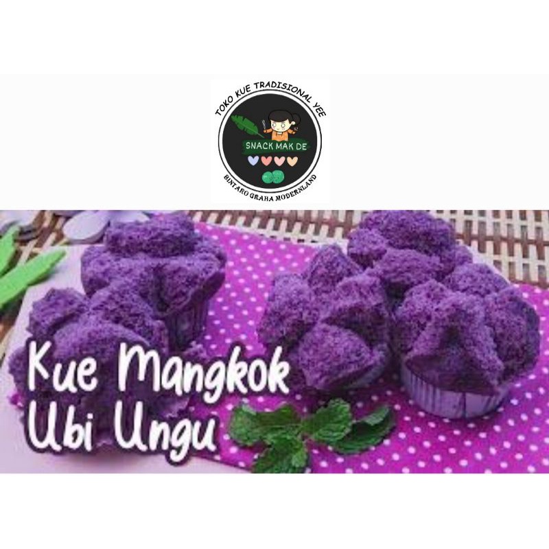 

BOLU APEM UBI UNGU MANGKOK