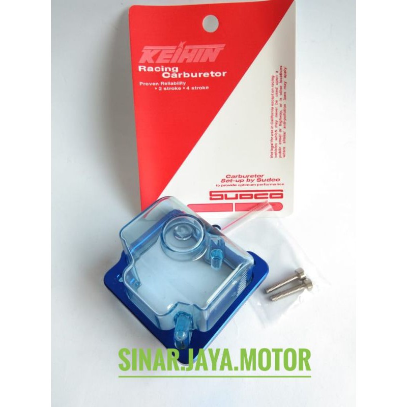 mangkok tutup mika karbu karburator transparan pe 24 26 28 30 31 ksr ninja 150 keihin sudco cover