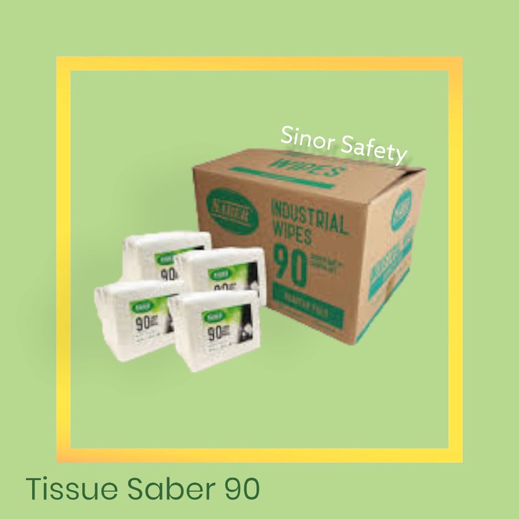 ECERAN SABER 90 - Super Duty Industrial Wipes Majun Tissue Higienis