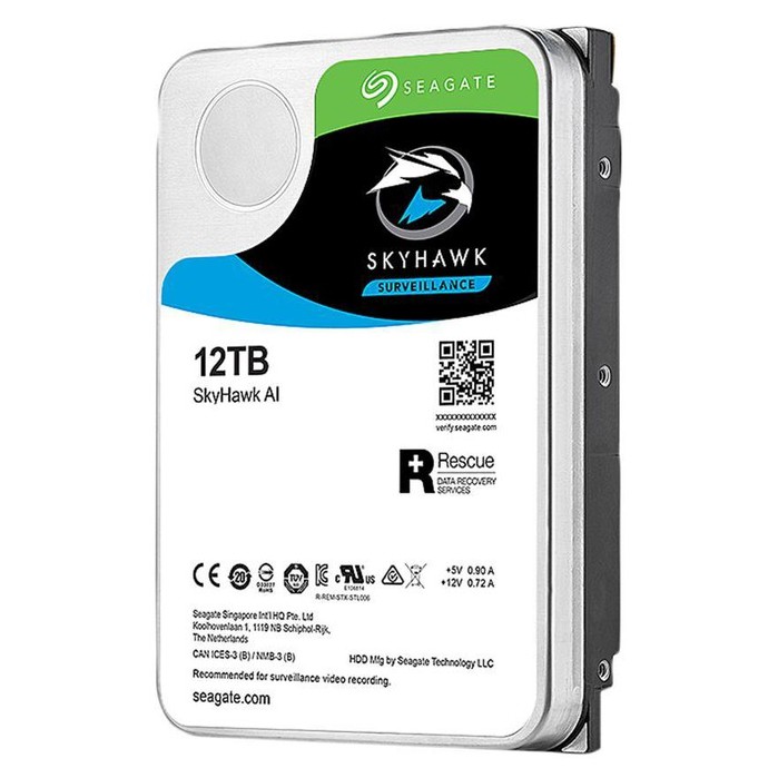 SEAGATE Skyhawk AI 12TB ST12000VE0008 3.5&quot; 7200RPM 256MB SATA III