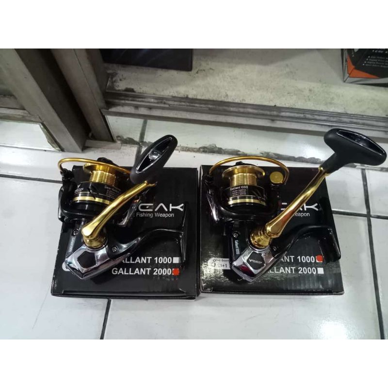 Reel pancing oncak gallant saltwater Power handle kuat Smooth