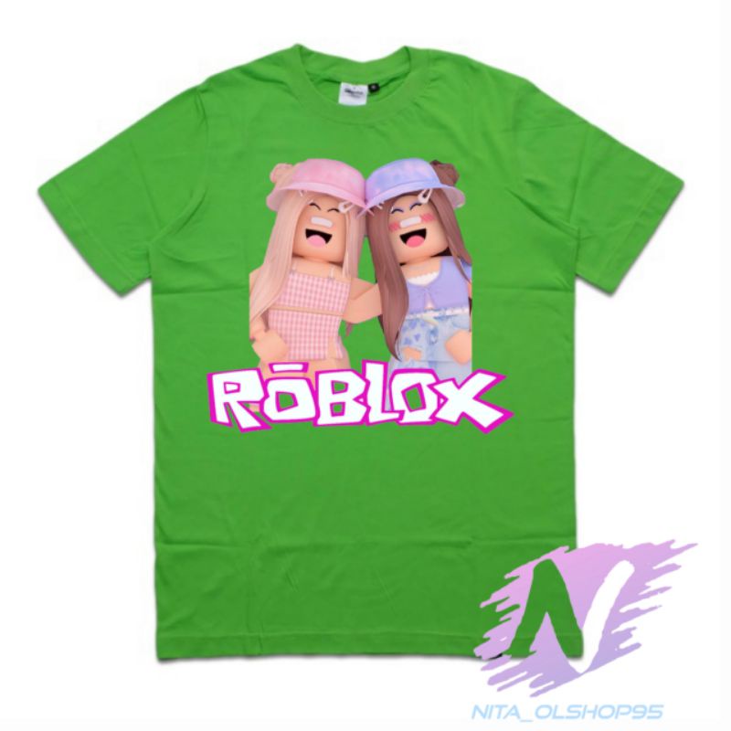 kaos anak character roblox baju mine craft