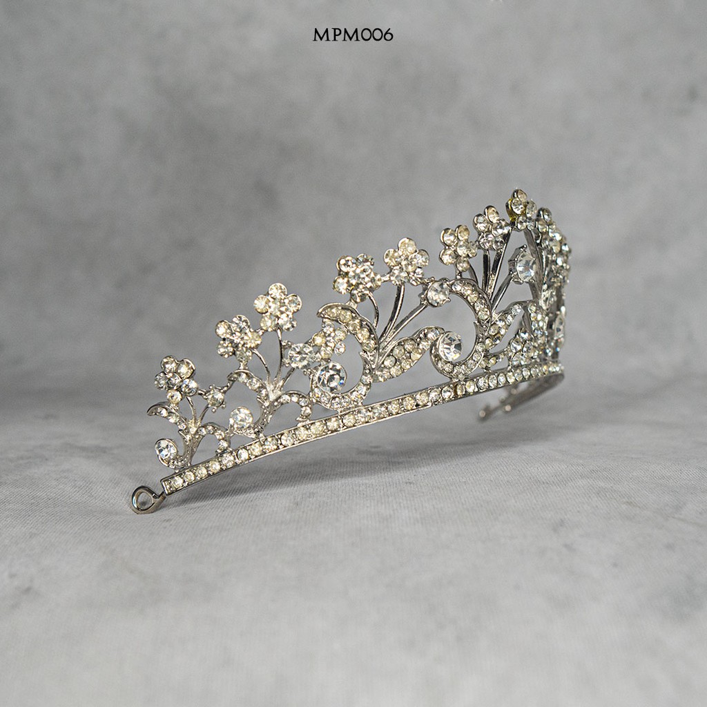 [PALING LARIS] MAHKOTA PESTA CROWN WEDDING BRIDAL AKSESORIS RAMBUT MPM006