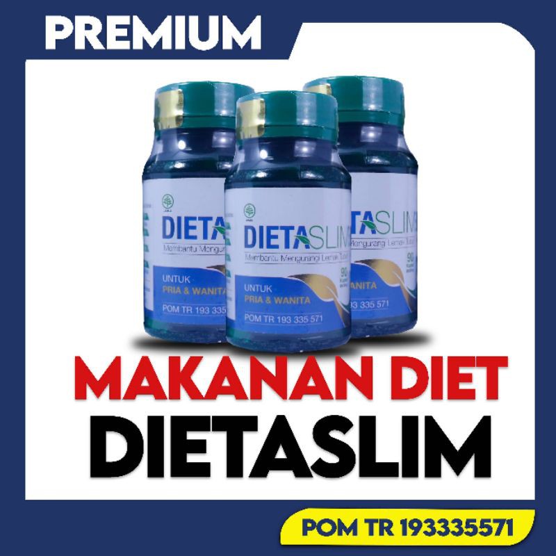 Pelangsing Alami Dieta Slim Obat Pelangsing 100% Herbal Aman Dikonsumsi Ijin Resmi BPOM