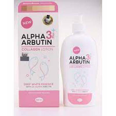 ALPHA ARBUTIN 3 PLUS COLLAGEN BPOM BODY LOTION / HAND BODY / WHITENING LOTION / LOTION PEMUTIH