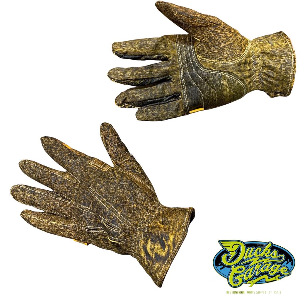 Sarung Tangan Gloves Motor 100% bahan Kulit Ducks Garage &quot;Nobleman&quot;