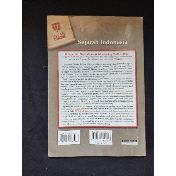 

PRELOVED BUKU LKS SEJARAH INDONESIA KELAS 10 SEMESTER 2