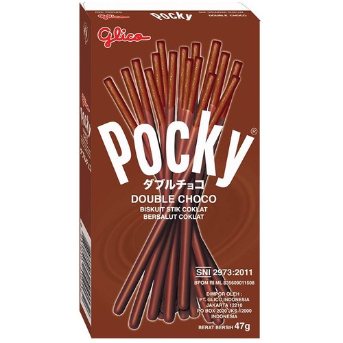 

POCKY DOUBLE CHOCO 47G