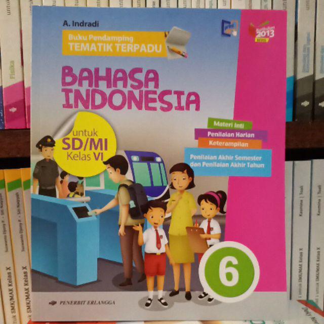 Buping Bahasa Indonesia SD kelas 1-6 K13N-Kelas 6