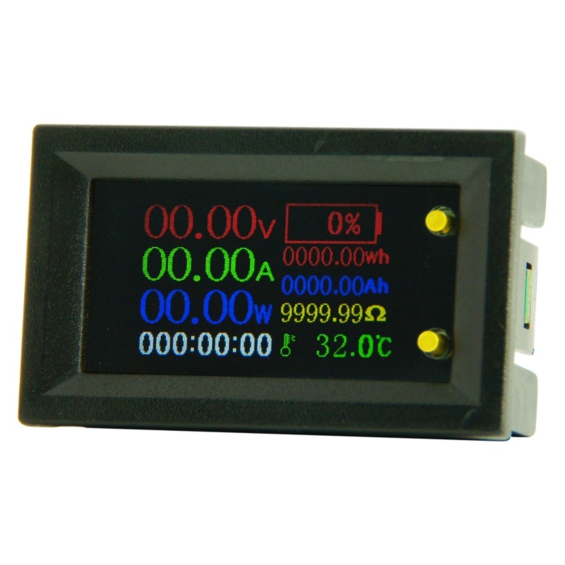 Btsg 9in1 Digital DC- Voltmeter Ammeter Dengan Daya-Persentas Tahan