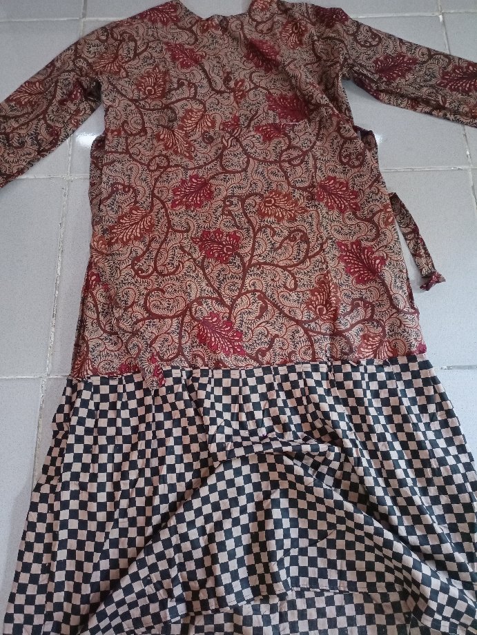 Gamis Batik Manggar,sekar,cantik, Kubis,kupu,padi,daun/cod