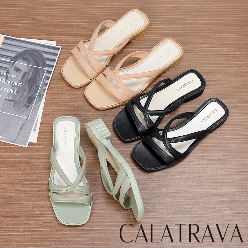 713-6 [CALATRAVA] Sandal Wanita Wedges Jelly | Sendal Wedges | Sandal Wedges Wanita Jalan | Sendal Cantik Wanita | Sandal Wedges Kekinian Wanita