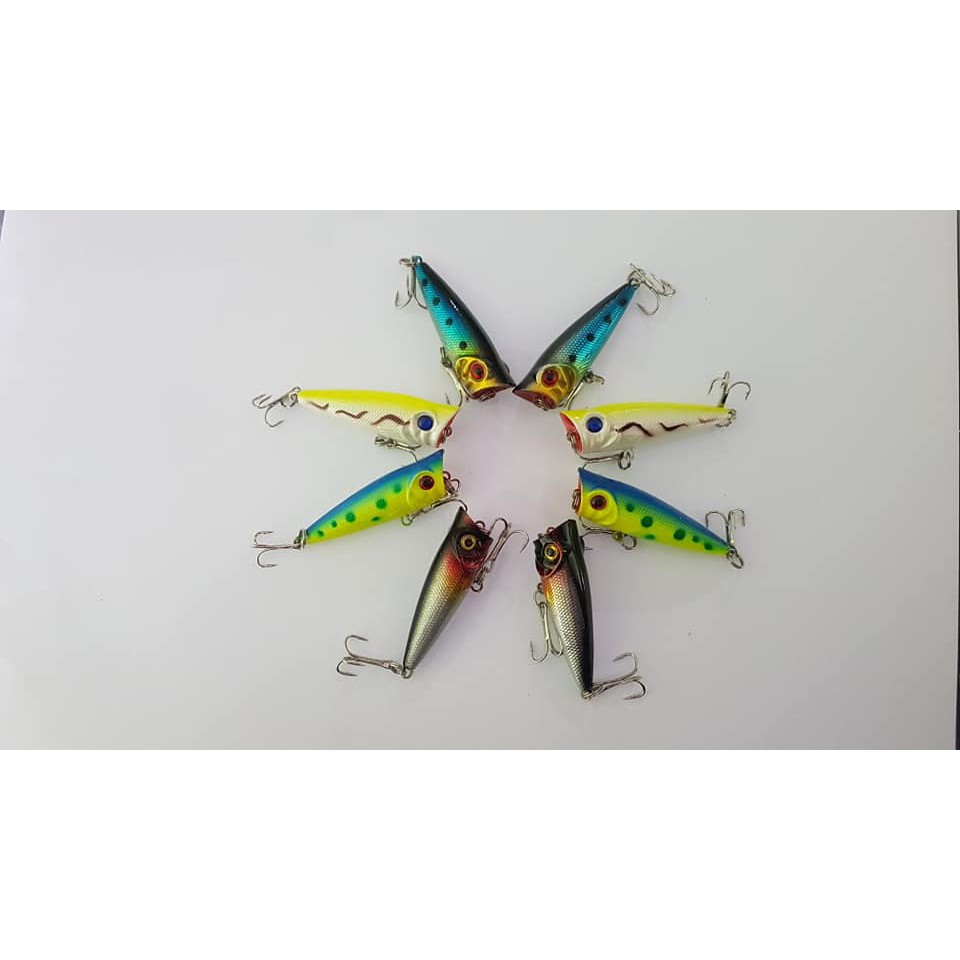 Umpan Popper 5cm Berat 4.9g / Umpan Casting / Umpan Pancing Terbaru