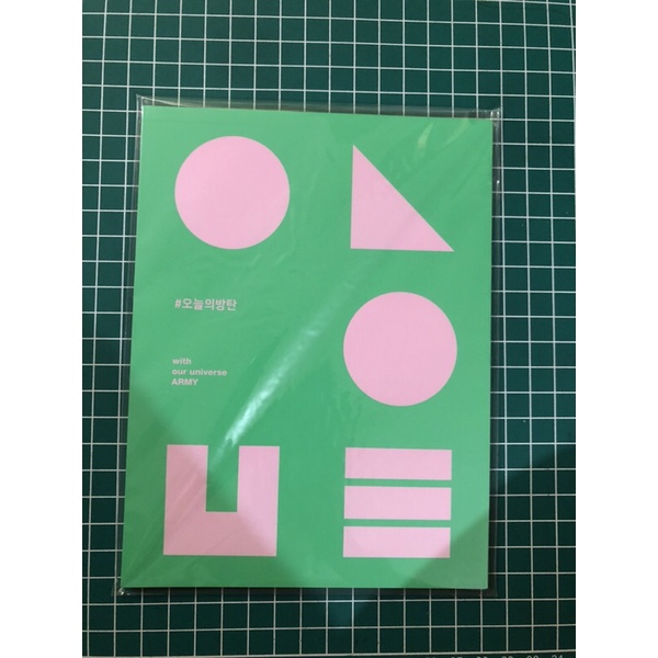 sharing bts memories 2020 dvd - oneul book