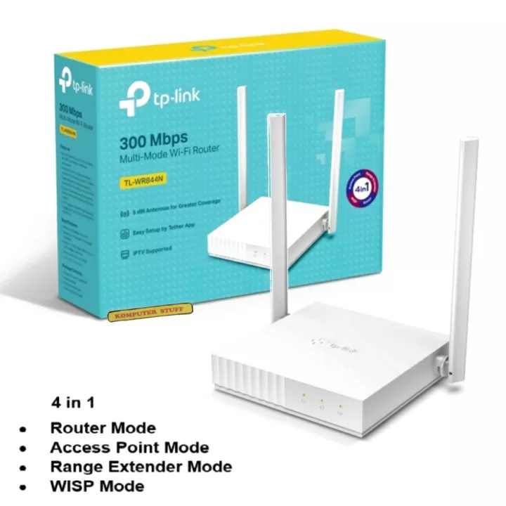 Tp-link TL-WR844N 300 Mbps Multi-Mode Wi-Fi Router