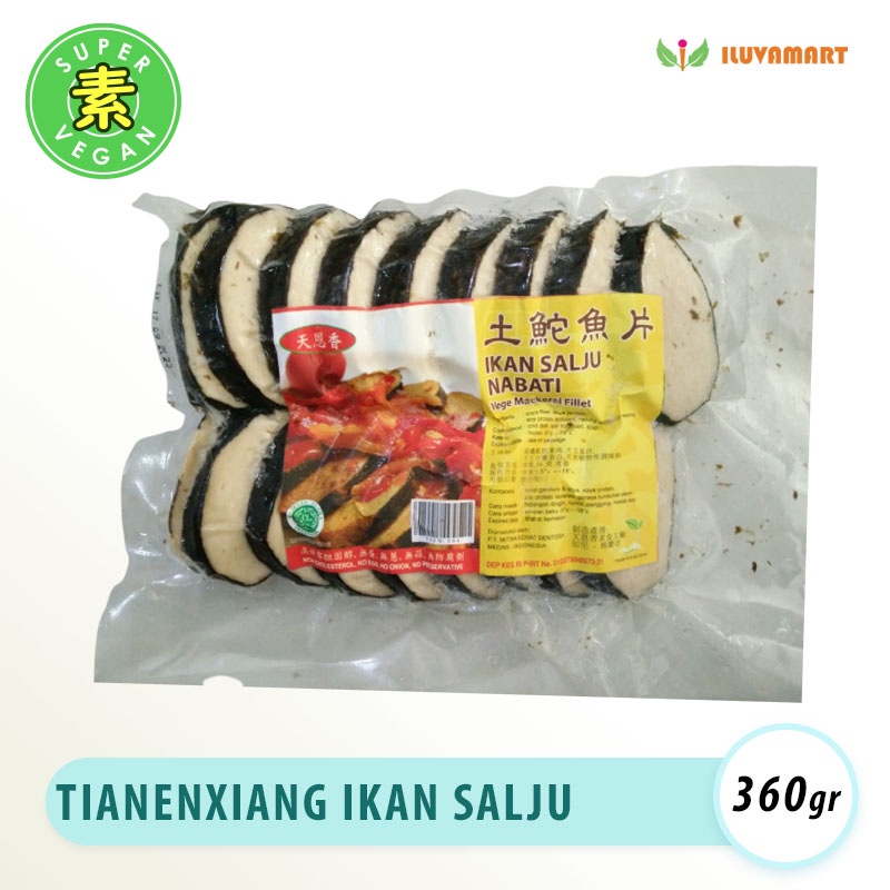 

Tian En Xiang Mackerel Vegan Fish Sliced / Makerel / Makarel / Ikan Tenggiri / Kembung Potong Vege