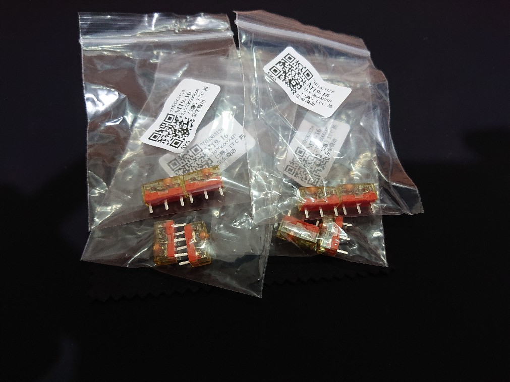 2pcs / Pak Tombol Saklar Mikro Ttc Anti Debu 60 Juta Klik Warna Emas Untuk Perbaikan