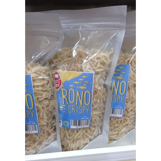 

IndahJaya_Mart Oleh-oleh Khas Palu Ikan Rono Crispy Hj. Mbok Sri 140gr