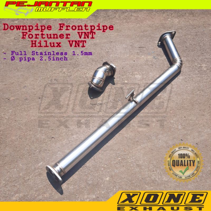 Downpipe Frontpipe Fortuner VNT / Hilux VNT