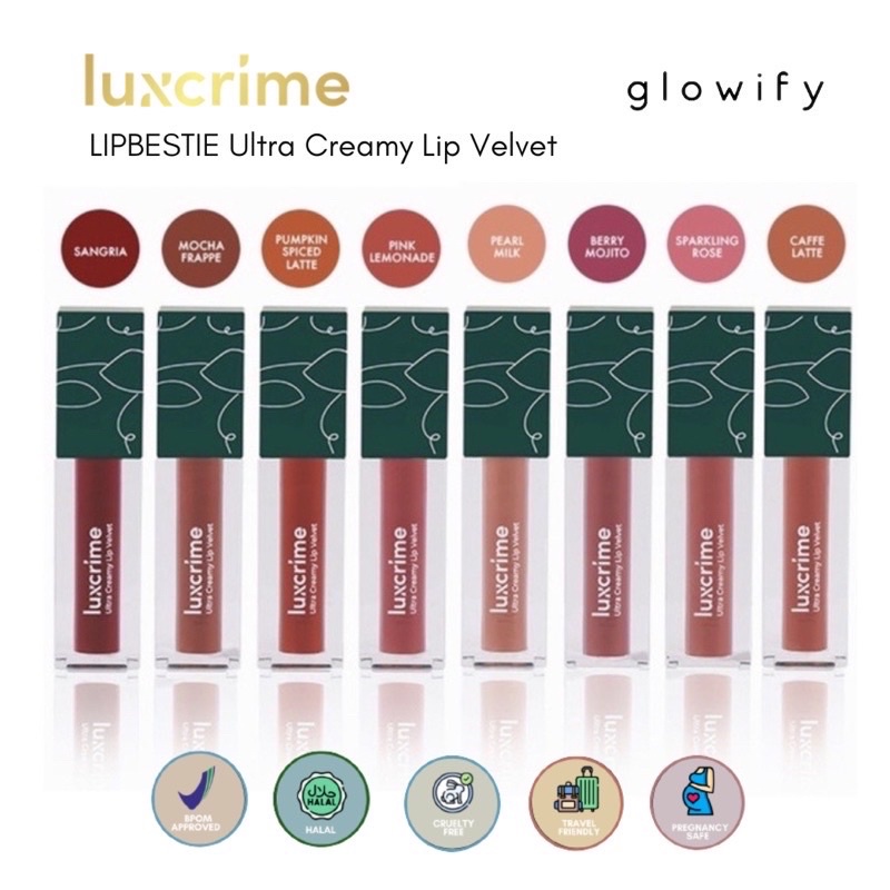 [cne] Luxcrime Lip velvet Matte - Luxcrime Ultra Creamy Lip velvet
