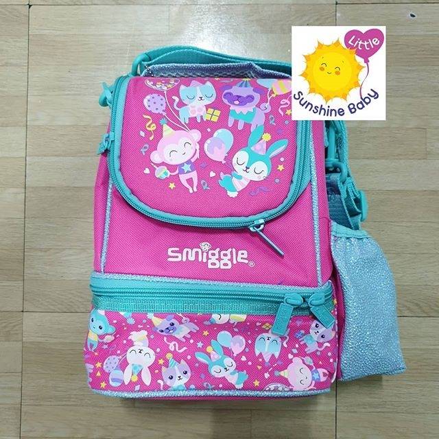 Smiggle Circus Pink Lunch Bag Strap - Tas Bekal Smiggle Ori