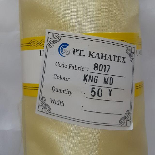 [READY 1] Kain Peles / Habute / Habutai /Kahatex / Kain Dekor/ Background / Backdrop/Furing-Kuning Muda